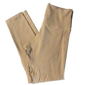 Aerie OFFLINE The Hugger High Rise Leggings in Camel Size Medium